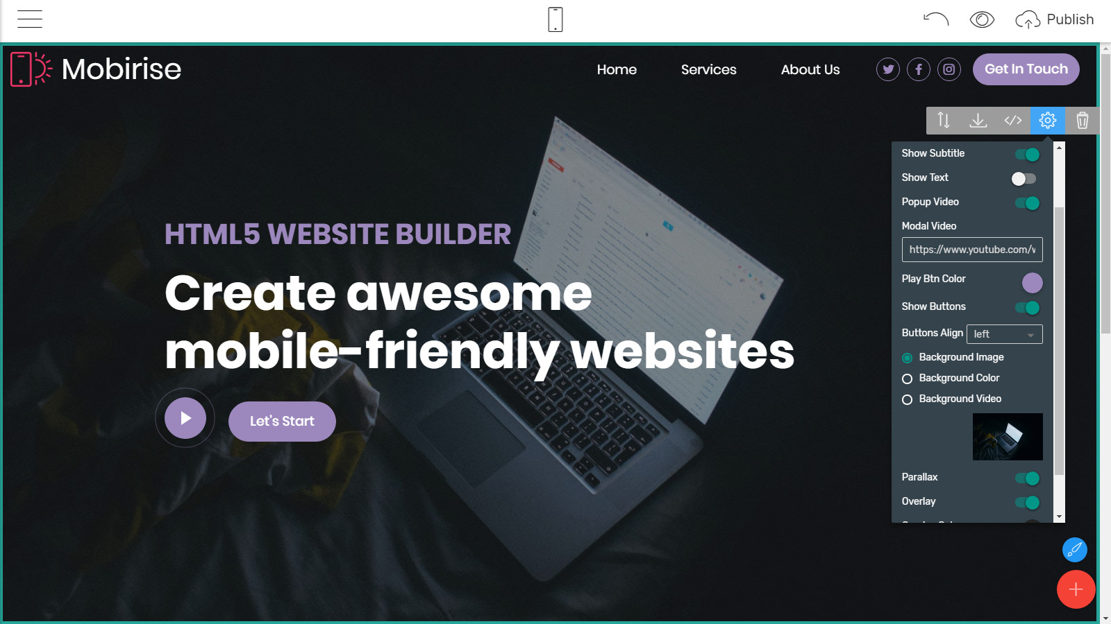 html5 site templates